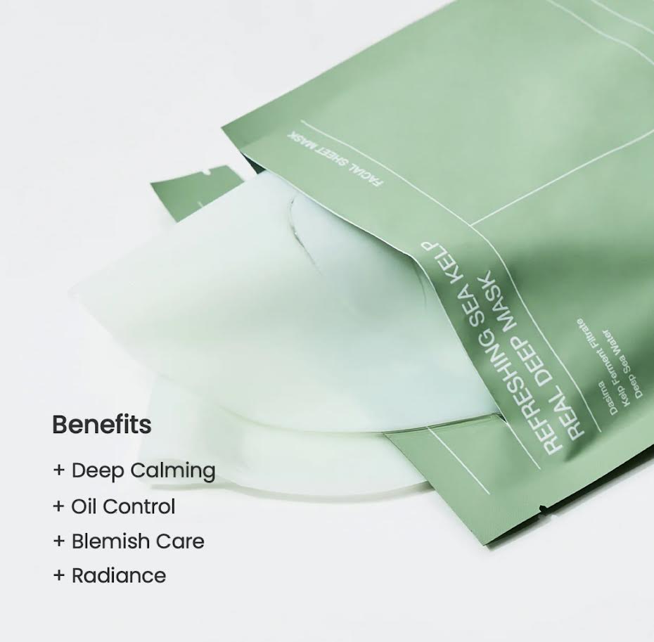 Refreshing Sea Kelp Real Deep Mask