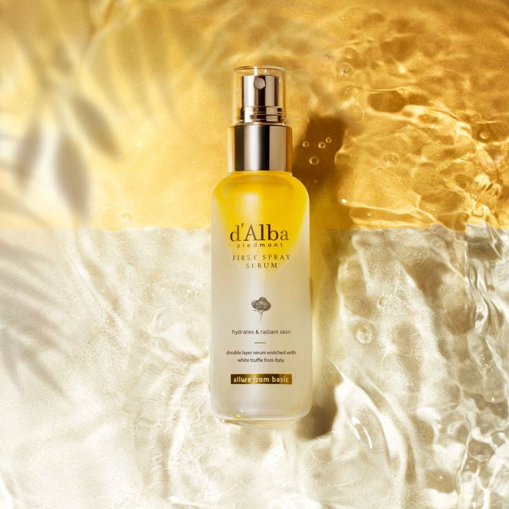 White Truffle Spray Serum d’Alba 100ml – Sérum visage hydratant, éclat & anti-âge à la truffe blanche